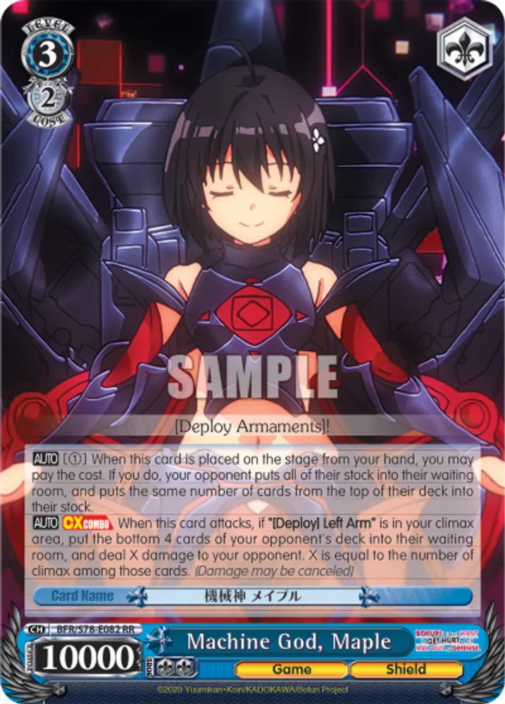 Machine God, Maple