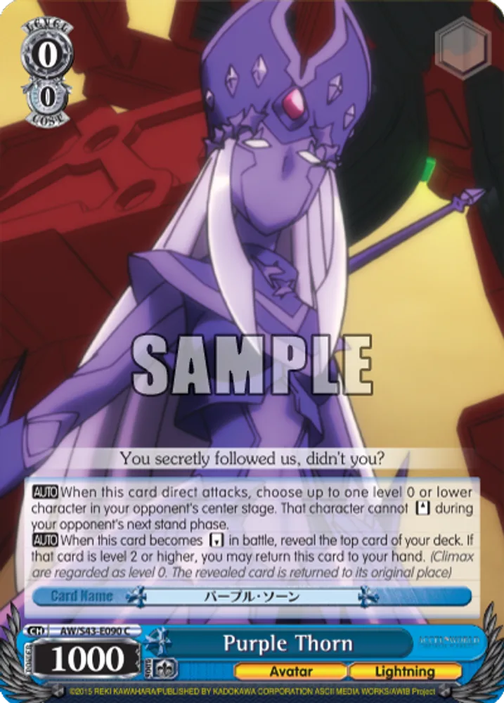 Purple Thorn