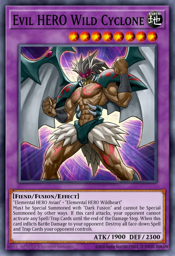 Evil HERO Wild Cyclone