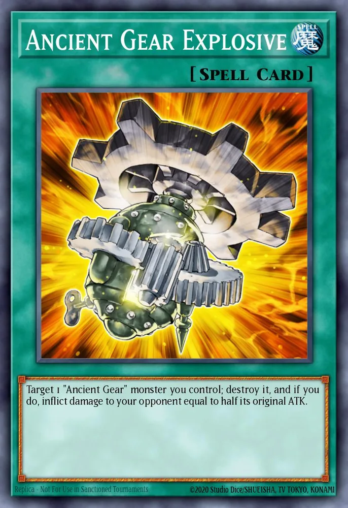 Ancient Gear Explosive