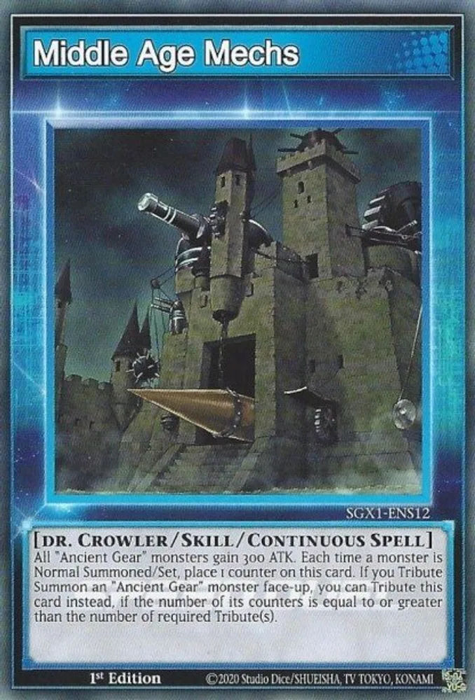 Middle Age Mechs (Skill Card)