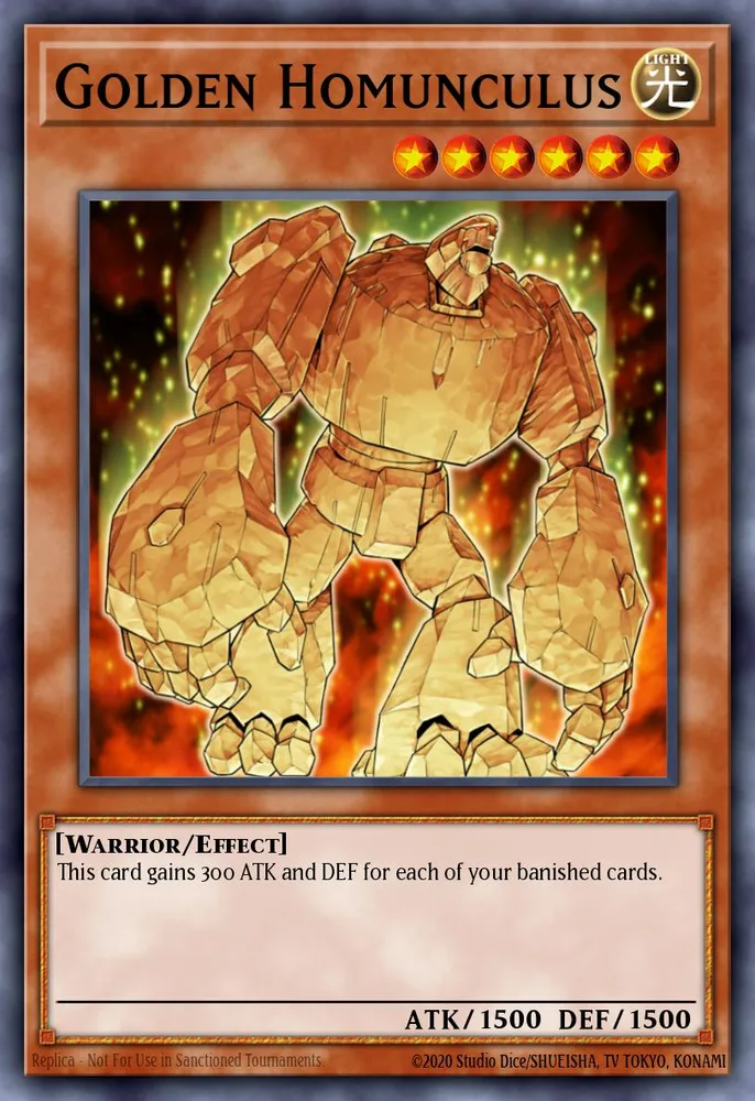 Golden Homunculus
