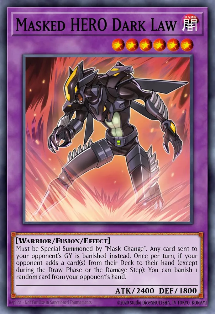Masked HERO Dark Law