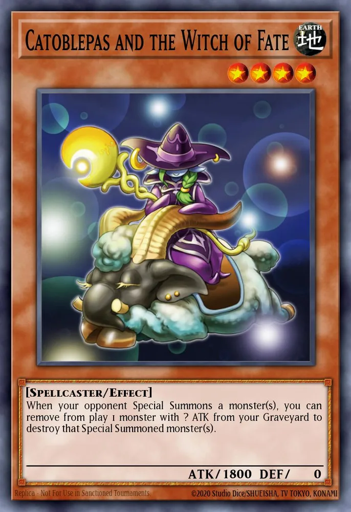 Catoblepas and the Witch of Fate