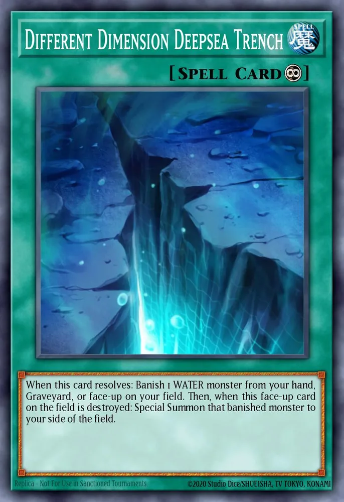 Different Dimension Deepsea Trench