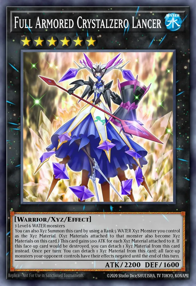 Full Armored Crystalzero Lancer