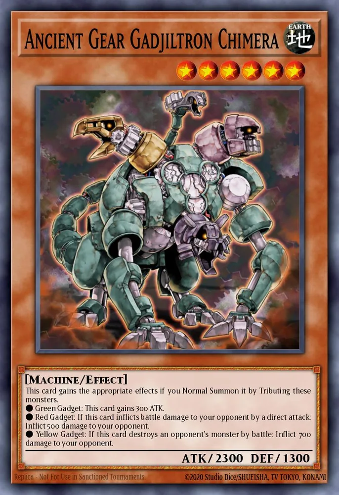 Ancient Gear Gadjiltron Chimera