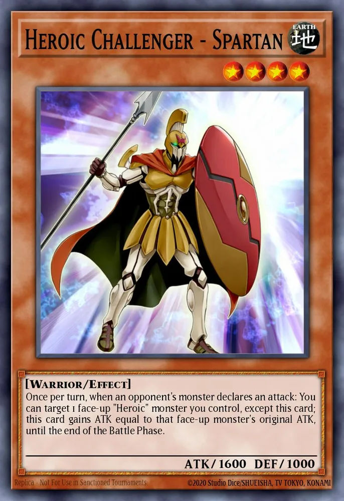 Heroic Challenger - Spartan