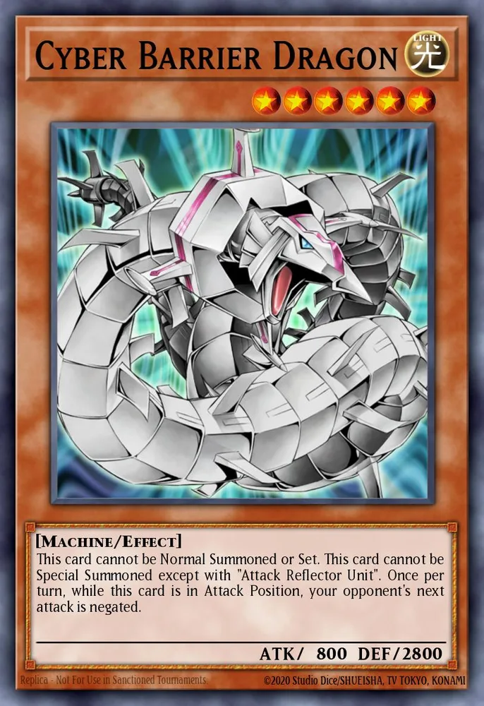Cyber Barrier Dragon