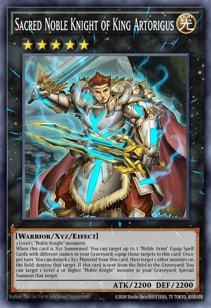 Sacred Noble Knight of King Artorigus