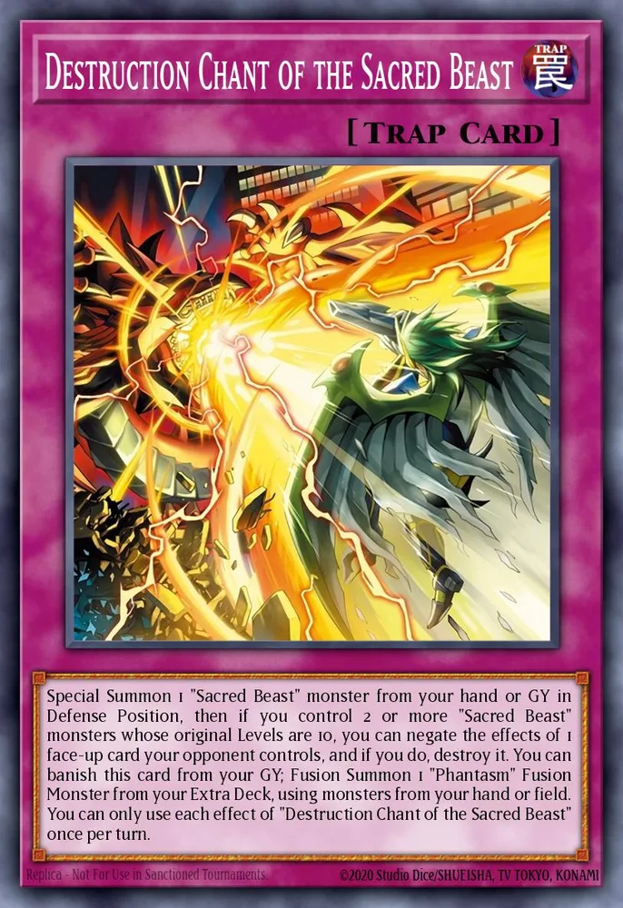 Destruction Chant of the Sacred Beast