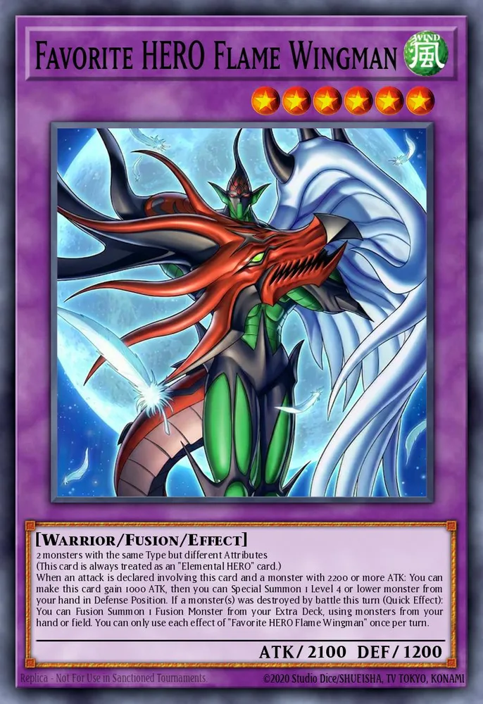 Favorite HERO Flame Wingman