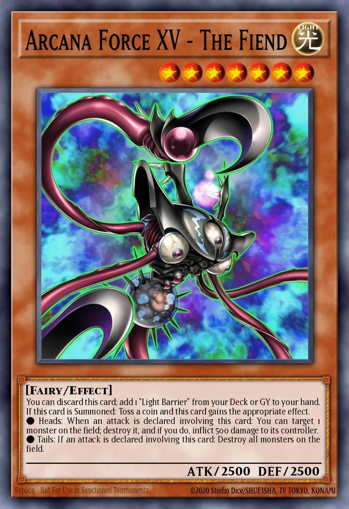 Arcana Force XV - The Fiend