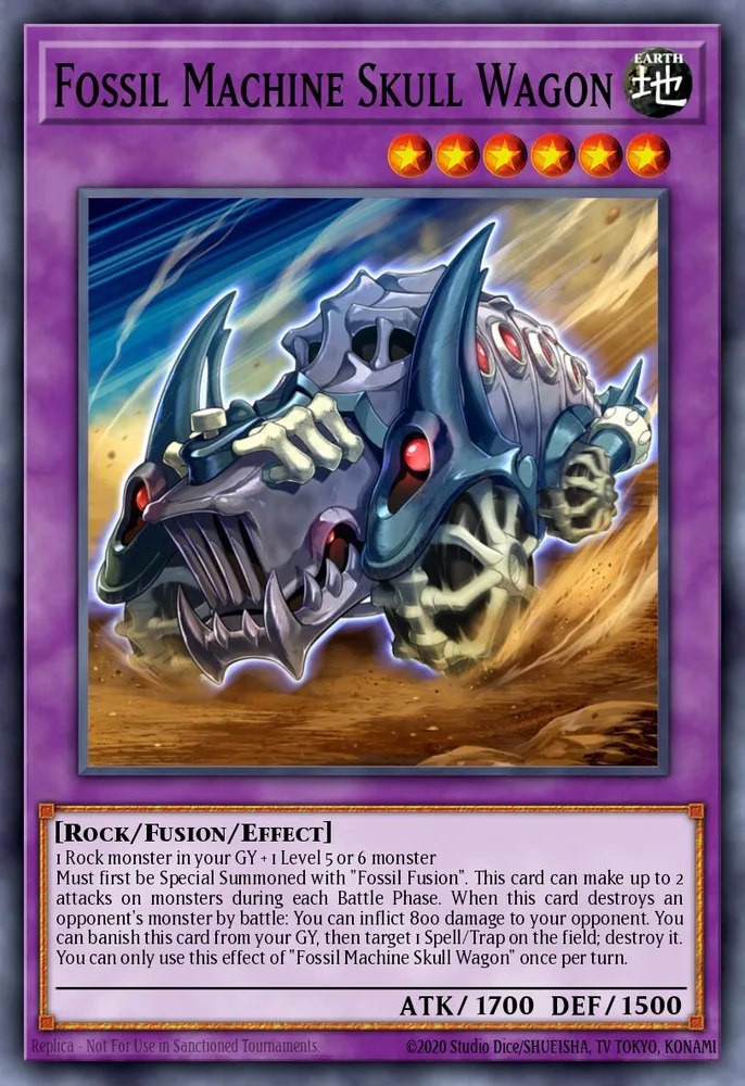 Fossil Machine Skull Wagon