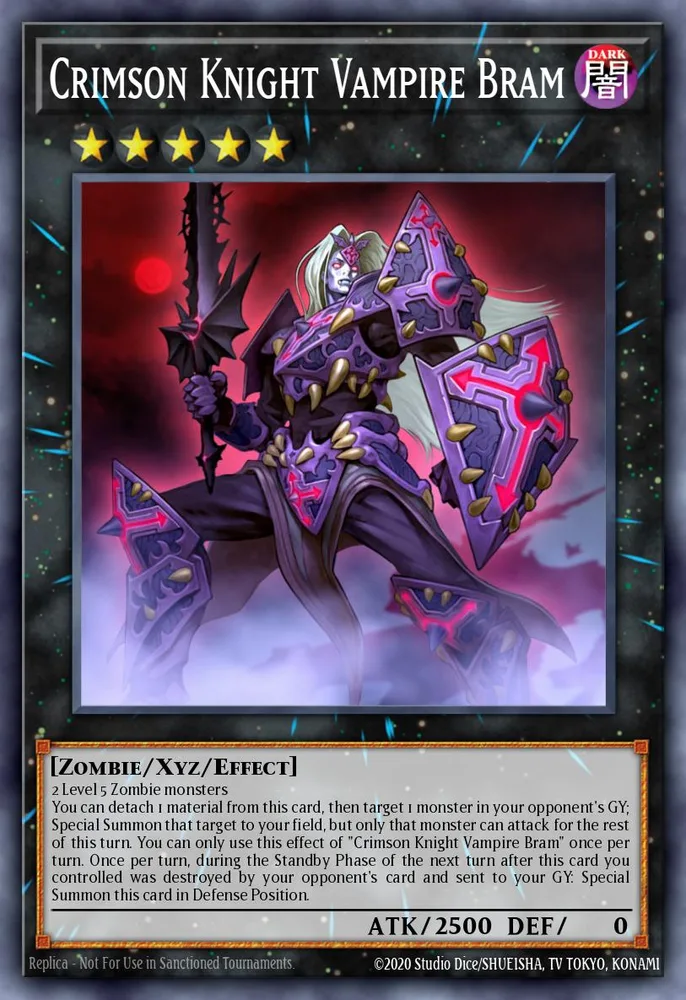 Crimson Knight Vampire Bram