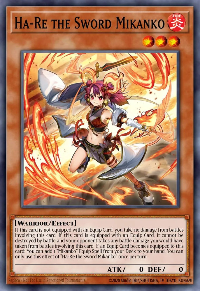 Ha-Re the Sword Mikanko