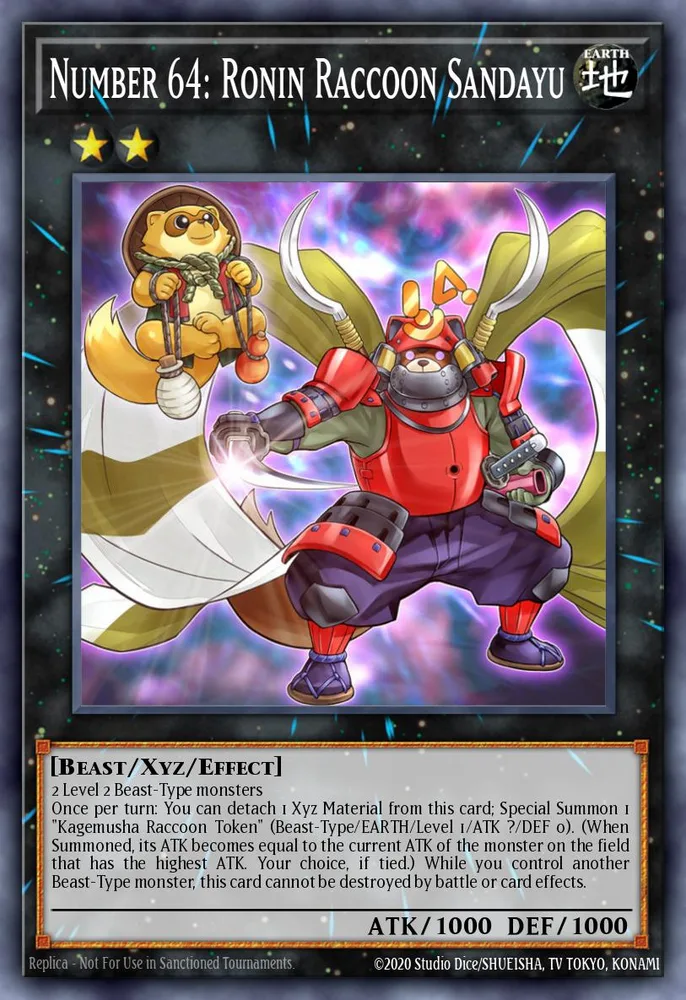 Number 64: Ronin Raccoon Sandayu