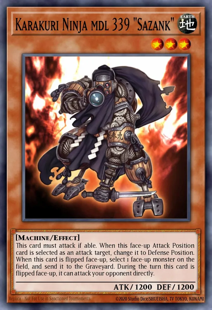 Karakuri Ninja mdl 339 "Sazank"