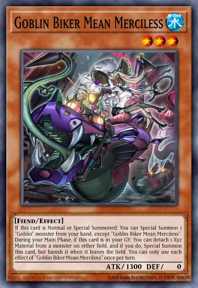 Goblin Biker Mean Merciless