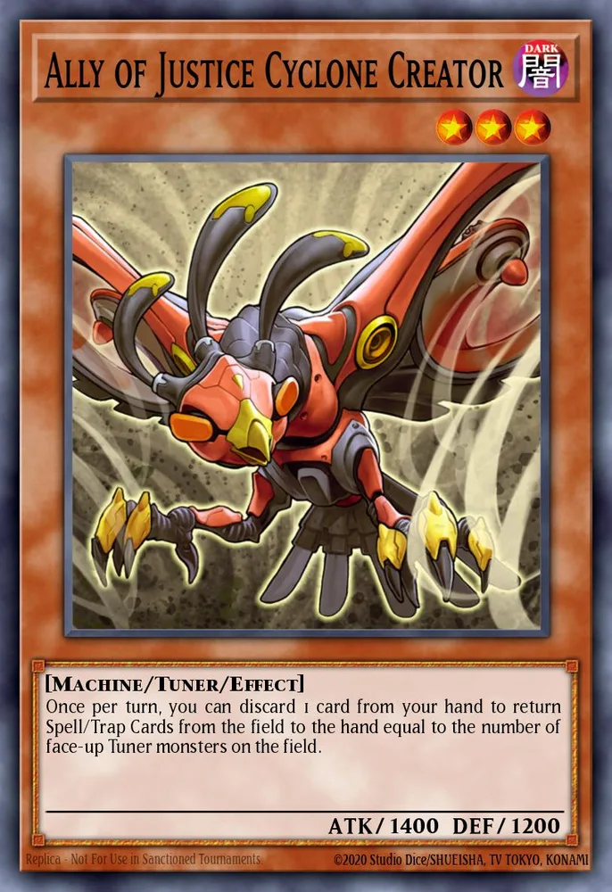 Ally of Justice Cyclone Creator