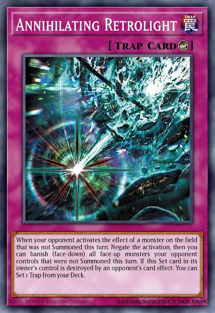 Annihilating Retrolight