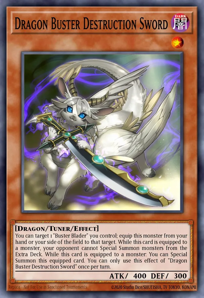 Dragon Buster Destruction Sword