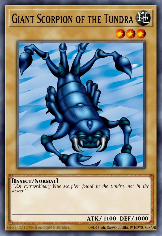 Giant Scorpion of the Tundra