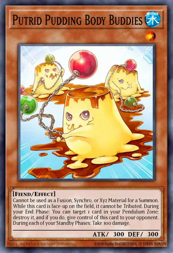 Putrid Pudding Body Buddies