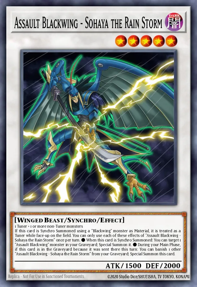 Assault Blackwing - Sohaya the Rain Storm
