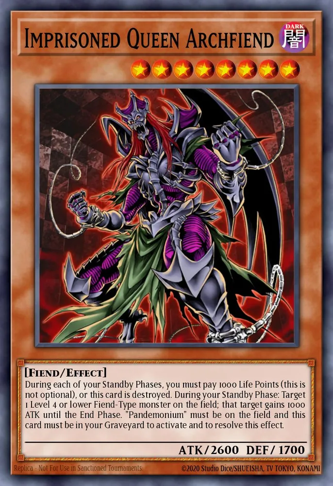 Imprisoned Queen Archfiend