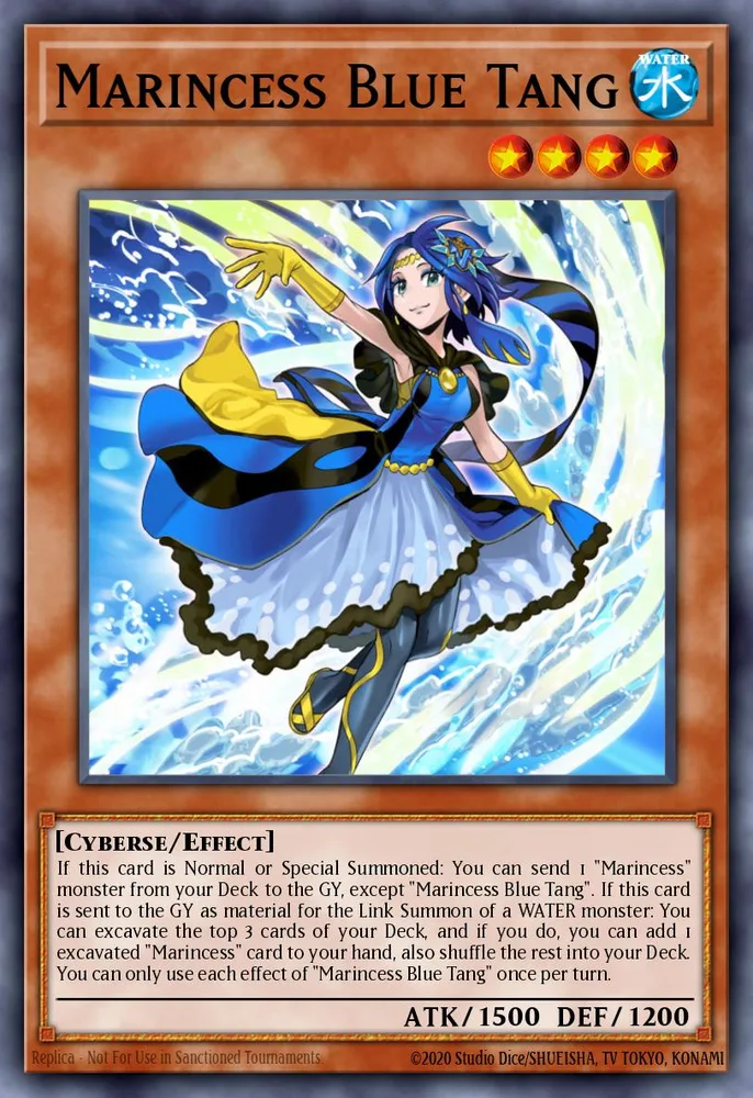 Marincess Blue Tang