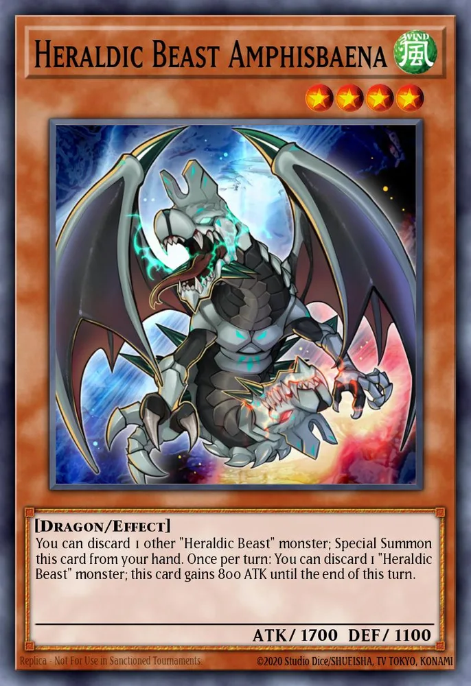 Heraldic Beast Amphisbaena
