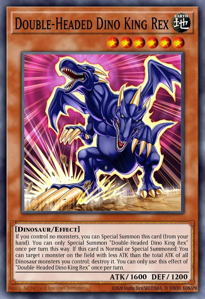 Double-Headed Dino King Rex