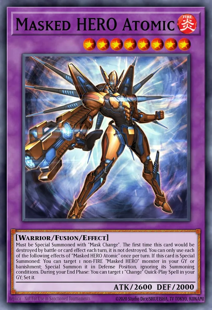Masked HERO Atomic