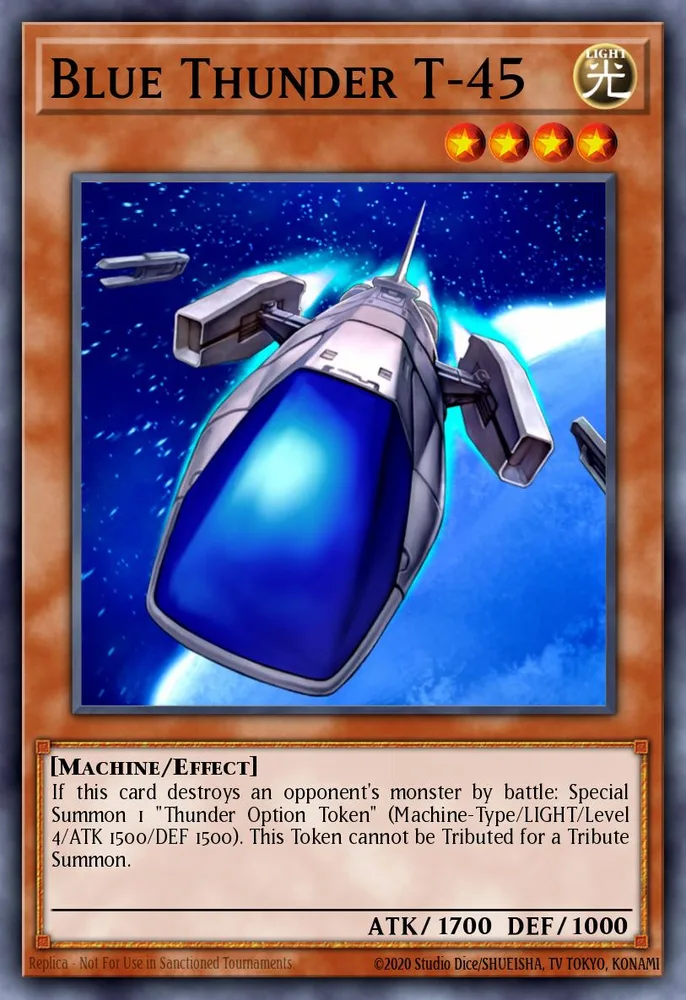 Blue Thunder T-45