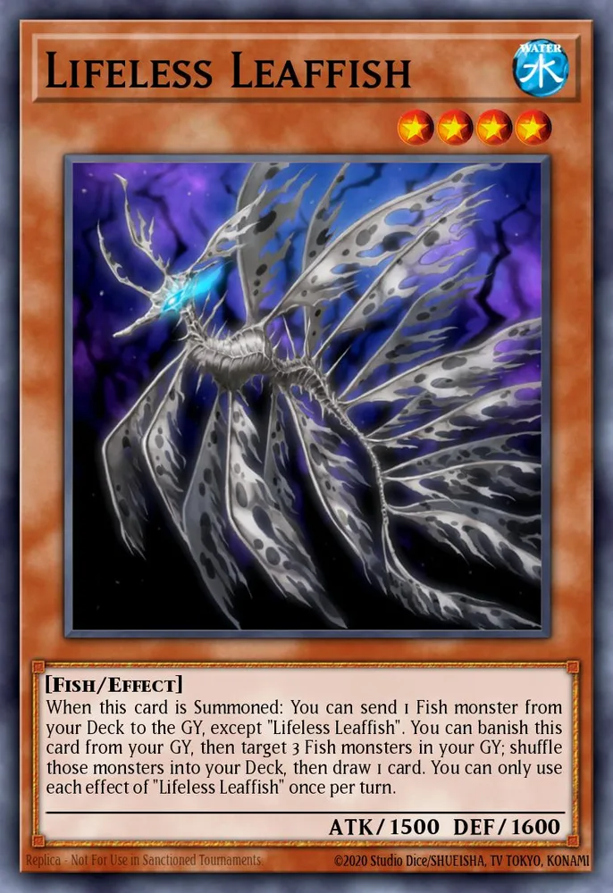 Lifeless Leaffish