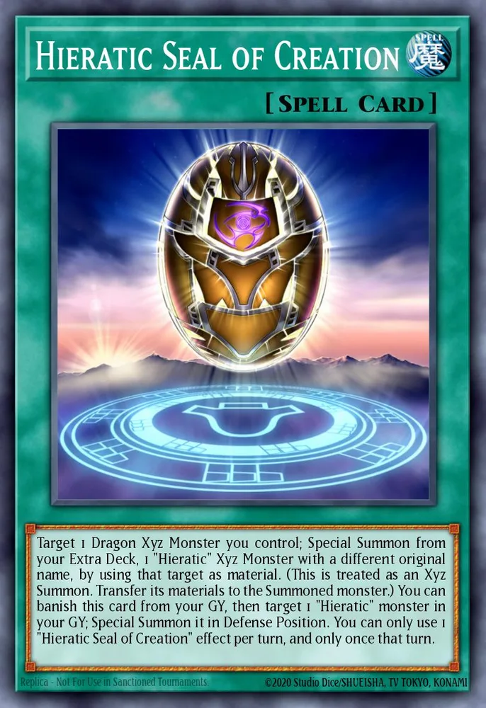 Hieratic Seal of Creation
