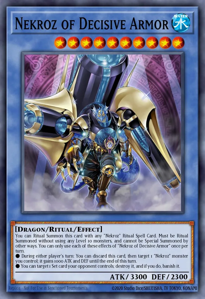 Nekroz of Decisive Armor