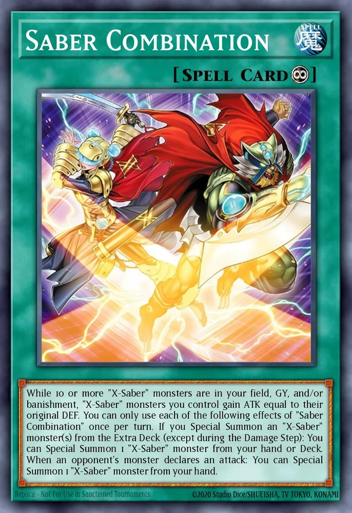 Saber Combination
