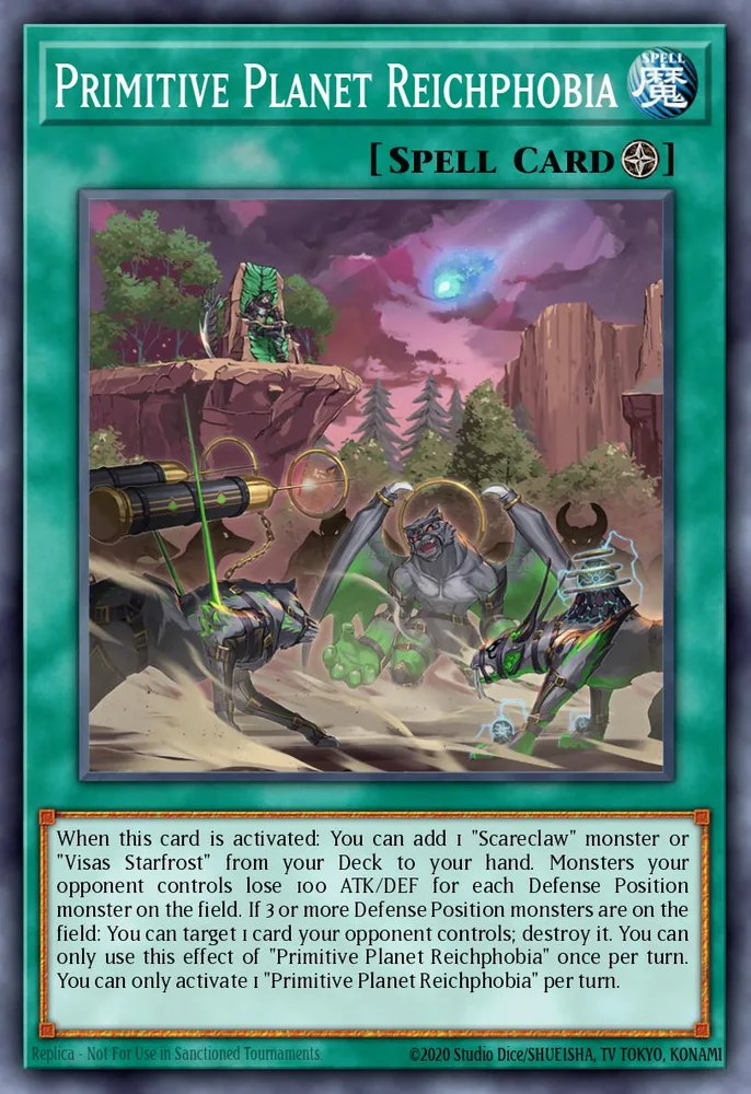 Primitive Planet Reichphobia