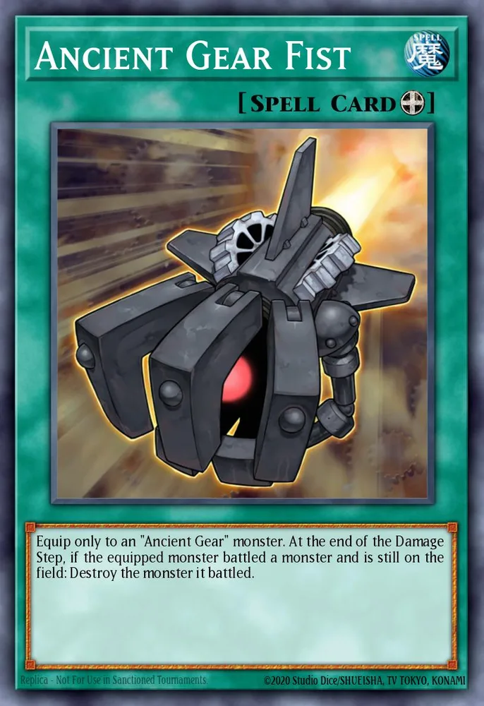 Ancient Gear Fist