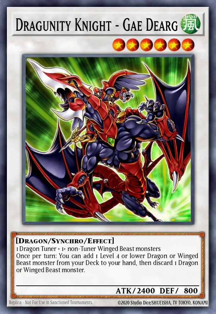Dragunity Knight - Gae Dearg