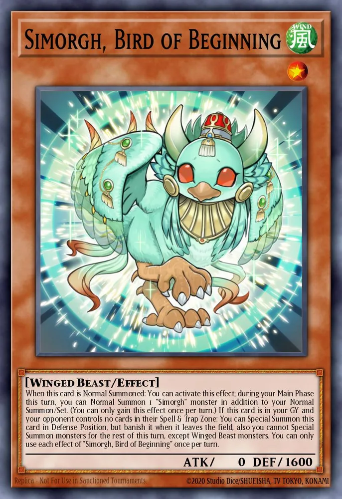 Simorgh, Bird of Beginning