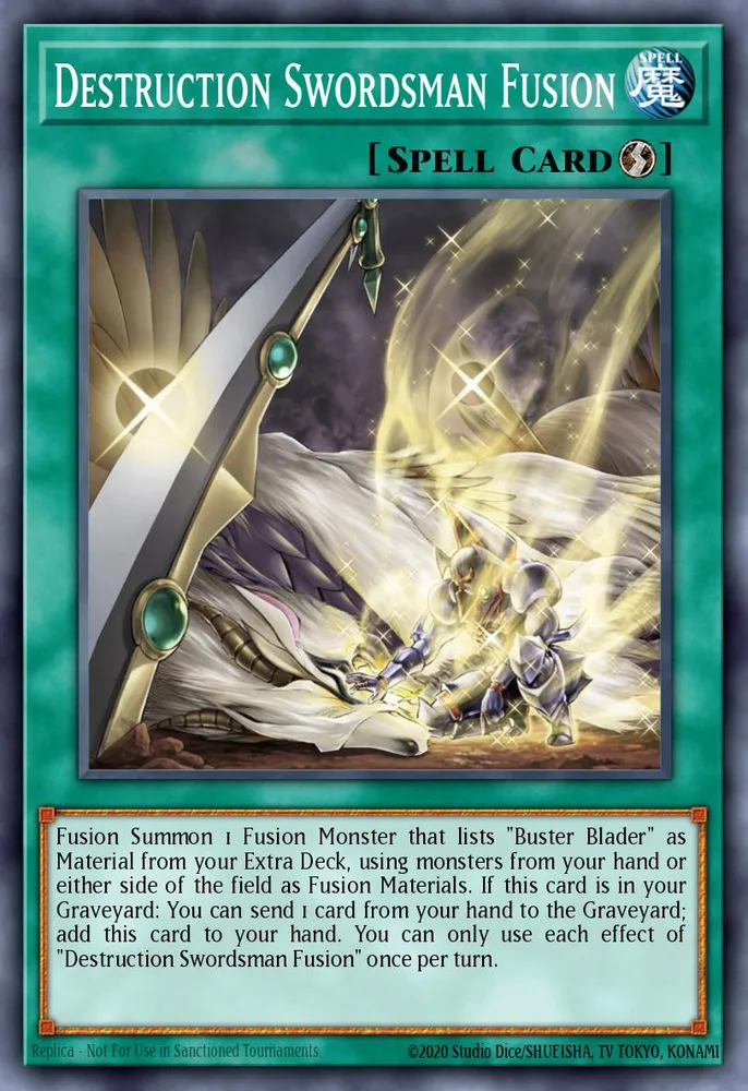 Destruction Swordsman Fusion