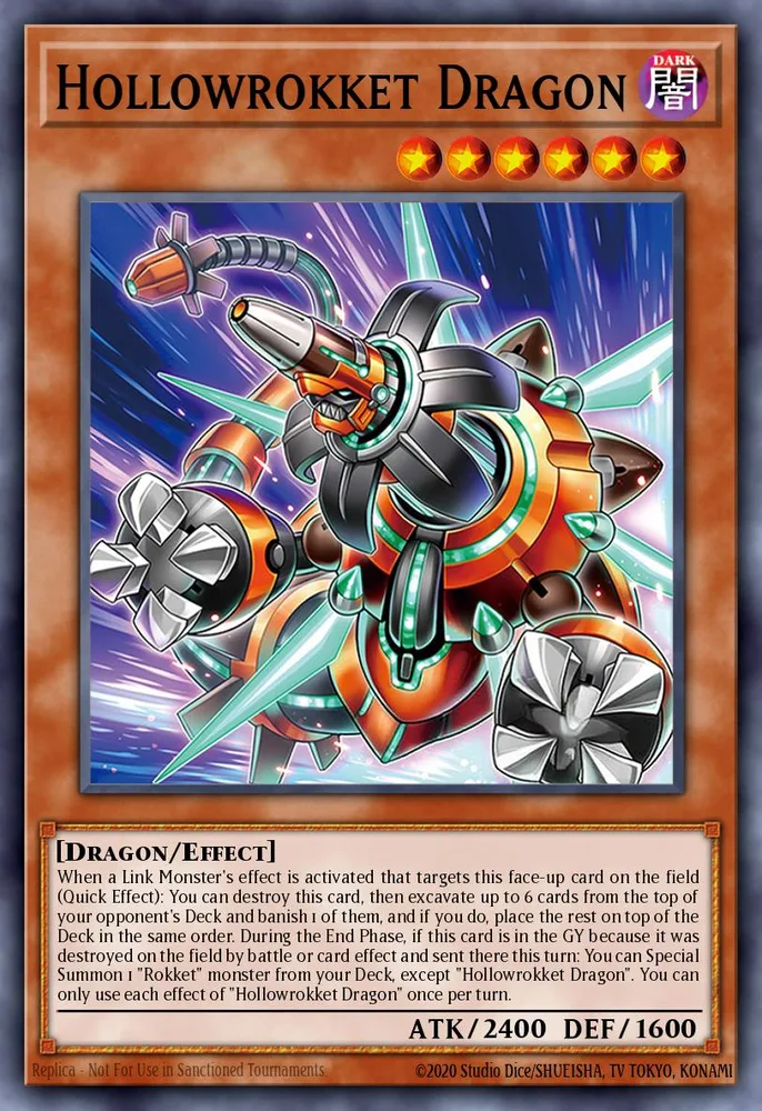 Hollowrokket Dragon