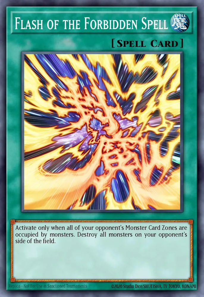 Flash of the Forbidden Spell
