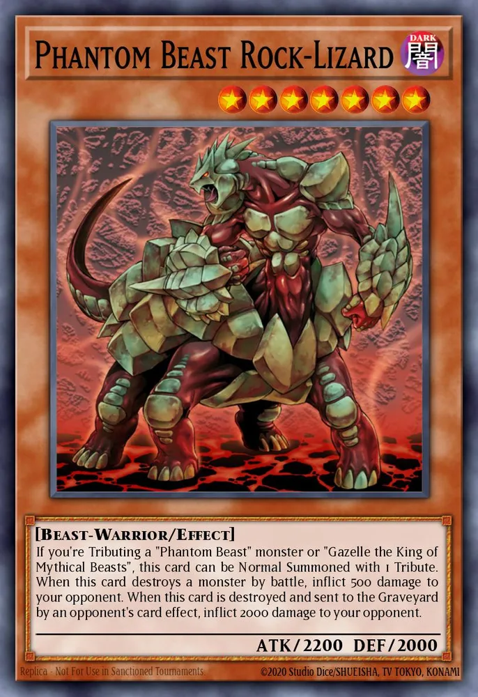Phantom Beast Rock-Lizard