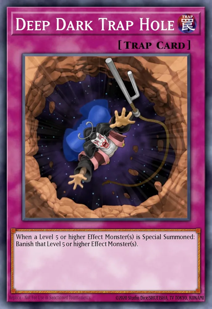 Deep Dark Trap Hole