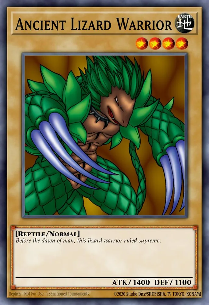 Ancient Lizard Warrior