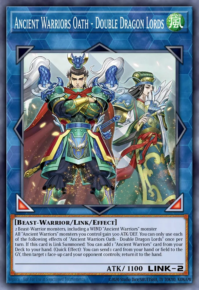 Ancient Warriors Oath - Double Dragon Lords